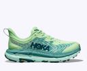 Hoka Mafate Speed 4 Shoes Pastel Green Turquoise Light Blue Women - 36