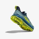 Hoka Mafate Speed 4 Trail Running shoes-44-Stone Blue/Dark Citron