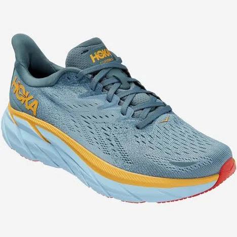 Hoka Men's Clifton 8 Goblin Blue / Mountain Spring / 9