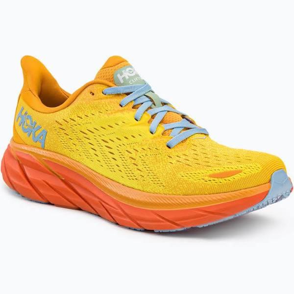 Hoka Men's Clifton 8 Running Shoes (Evening Primrose/Charlock) 12 US