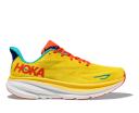 Hoka Men's Clifton 9 Passion Fruit/ Maize / 7