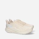 Hoka Men's Clifton 9 Shoes in Shifting Sand/Eggnog, Size 12.5