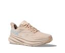 Hoka Men's Clifton 9 Shoes in Shifting Sand/Eggnog, Size 12.5