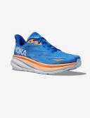 HOKA Men's Clifton Running Shoes in Coastal Sky/All Aboard, Size 9 W