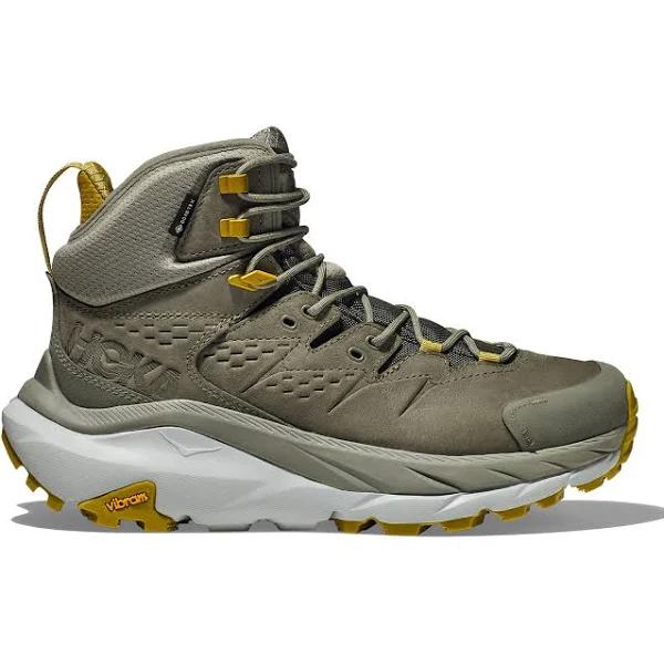 Hoka Men's Kaha 2 GTX Shoes in Olive Haze/Mercury, Size 8