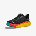 Hoka Mens Arahi 6 Shoes Black / Flame