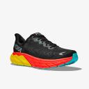 Hoka Mens Arahi 6 Shoes Black / Flame