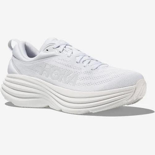 Hoka Mens Bondi x Shoes Blanc De Blanc / Flame