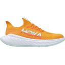 Hoka Mens Carbon x 3 Shoes White/Flame