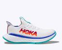Hoka Mens Carbon x 3 Shoes White/Flame