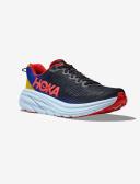 Hoka Mens Rincon 3 Shoes Black/Dazzling Blue