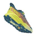 Hoka Mens Speedgoat 5 Shoes Stone Blue / Dark Citron