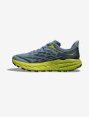 Hoka Mens SpeedGoat 5, US 13 / Blue Coral/Evening Primrose / Wide