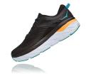 Hoka One One Bondi 7 Mens, 10 / Black/Atlantis