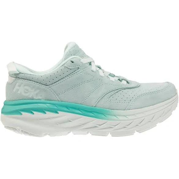 Hoka One One Bondi L Suede Blue Glass (All Gender)