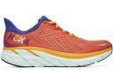 Hoka One One Clifton 8 Fiesta Orange Purple