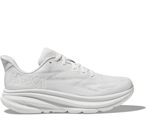 Hoka One One Clifton 9 'Triple White' Sneakers | Women's Size 5.5