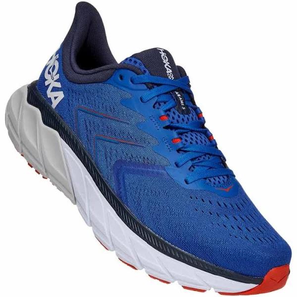 Hoka One One Men's Arahi 5 Running Shoe (Ombre Blue/Blue Fog) 14 US