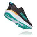 Hoka One One Men's Bondi 7 Running Shoe (Black/Atlantis) 13 US