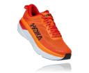Hoka One One Men's Bondi 7 Running Shoe (Persimmon Orange/Fiesta) 10 US
