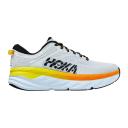 Hoka One One Men's Bondi 7 Running Shoes (Nimb Cloud/Radiant Yellow, Size 8.5 US)