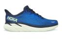 Hoka One One Men's Clifton 8 Running Shoes (Dazzling Blue/Outer Space, Size 7 US)