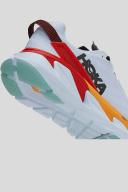 Hoka One One Men's Elevon 2 Running Shoes (White/Blazing Orange, Size 10.5 US)