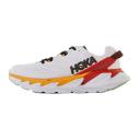 Hoka One One Men's Elevon 2 Running Shoes (White/Blazing Orange, Size 11.5 US)