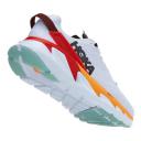 Hoka One One Men's Elevon 2 Running Shoes (White/Blazing Orange, Size 13 US)