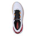 Hoka One One Men's Elevon 2 Running Shoes (White/Blazing Orange, Size 13 US)
