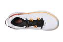 Hoka One One Men's Elevon 2 Running Shoes (White/Blazing Orange, Size 8.5 US)