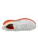 Hoka One One Men's Mach 4 Running Shoes (White/Fiesta) 9.5 US
