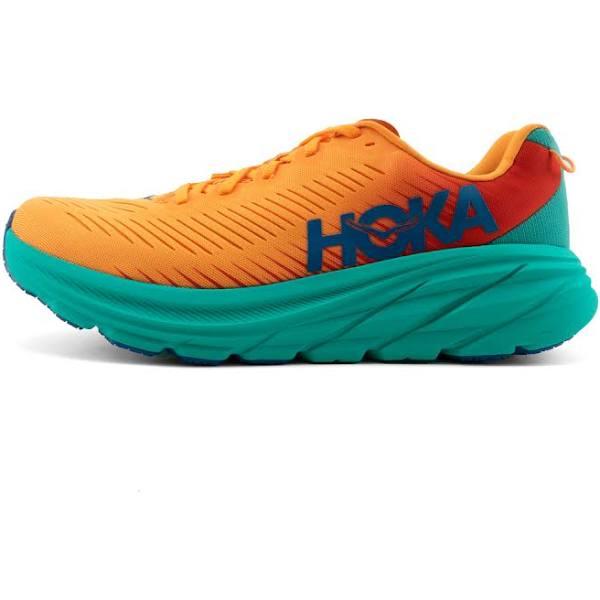 Hoka One One Men's Rincon 3 Running Shoes (Blazing Orange/Fiesta) 13