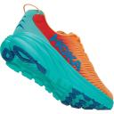 Hoka One One Men's Rincon 3 Running Shoes (Blazing Orange/Fiesta) 8