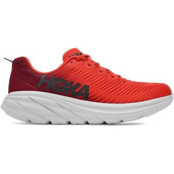 Hoka One One Rincon 3 Running Shoe Rhubarb/ Fiesta