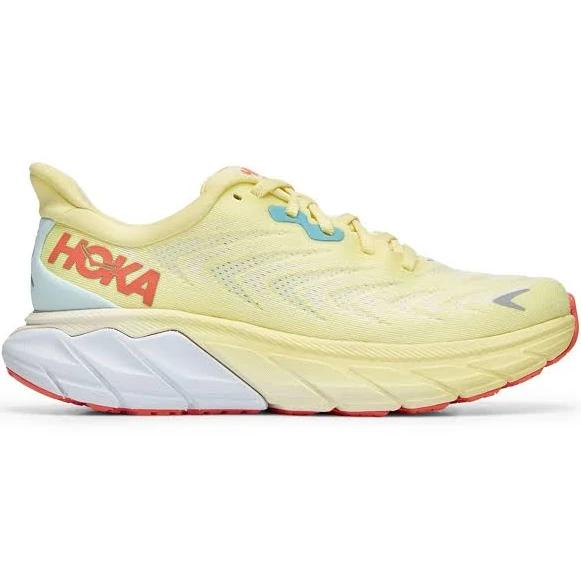 Hoka One One Women's Arahi 6 Running Shoes (Yellow Pear/Sweet Corn, Size 7.5 US)