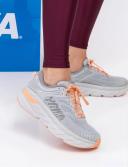 Hoka One One Women's Bondi 7 Running Shoe (Harbor Mist/Sharkskin) 9.5 US