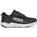 Hoka One One Women's Bondi 7 Wide Running Shoes (Black/White) 6 US