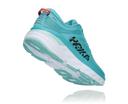 Hoka One One Women's Bondi 7 Wide Running Shoes (Black/White) 6 US