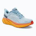 Hoka One One Women's Clifton 8 Running Shoes (Blue Fog/Plein Air) 10