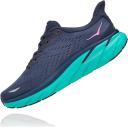 Hoka One One Women's Clifton 8 Running Shoes (Outer Space/Atlantis, Size 10.5 US)