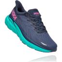 Hoka One One Women's Clifton 8 Running Shoes (Outer Space/Atlantis, Size 10.5 US)