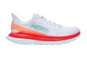 Hoka One One Women's Mach 4 Running Shoes (White/Fiesta) 10.5 US