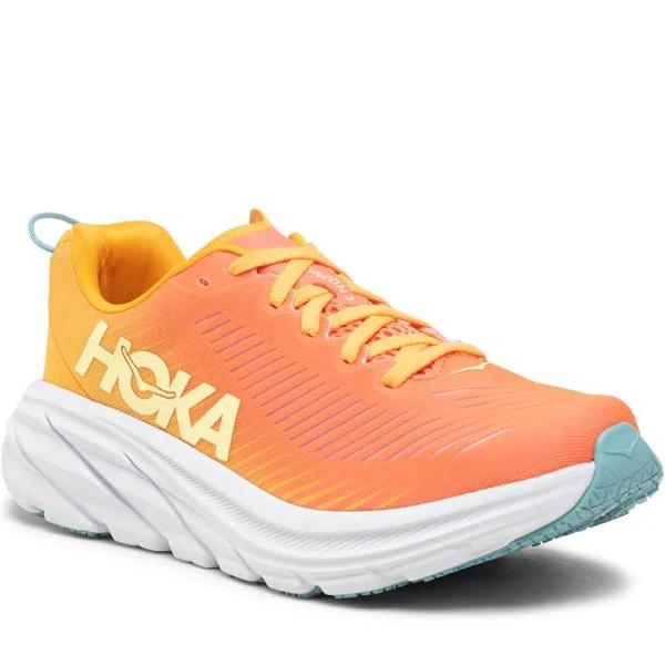 Hoka One One Women's Rincon 3 Running Shoes (Shell Coral/Peach Parfait) 6.5 US