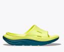 HOKA Ora Recovery Slide 3 Sandal in Ceramic/Ceramic, Size M12.5/ W13.5