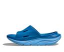 HOKA Ora Recovery Slide 3 Sandal in Coastal Sky/All Aboard, Size 2.5