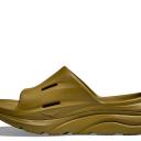 HOKA Ora Recovery Slide 3 Unisex in Green Moss/Green Moss