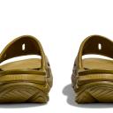 HOKA Ora Recovery Slide 3 Unisex in Green Moss/Green Moss