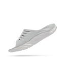 Hoka Ora Recovery Slide Unisex Sandals - White/White - 10M/12W US