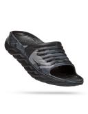 Hoka Ora Recovery Slides 7 Black Technical